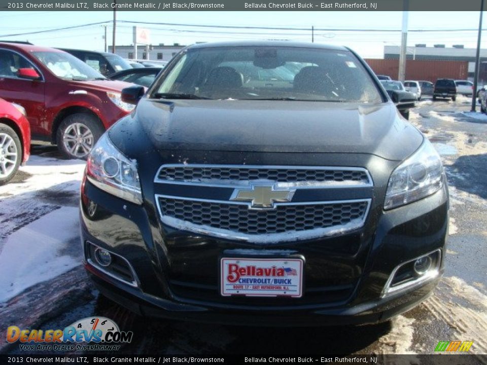 2013 Chevrolet Malibu LTZ Black Granite Metallic / Jet Black/Brownstone Photo #2