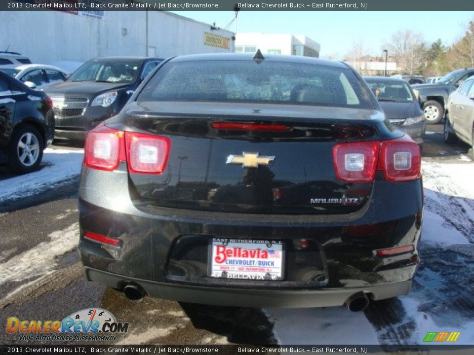 2013 Chevrolet Malibu LTZ Black Granite Metallic / Jet Black/Brownstone Photo #5