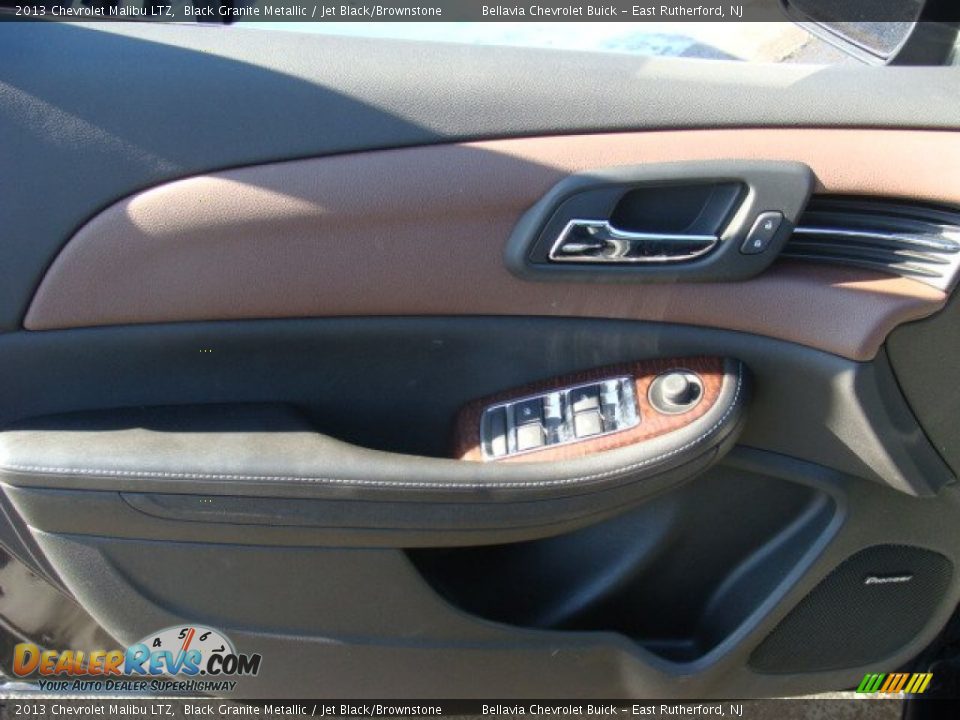 2013 Chevrolet Malibu LTZ Black Granite Metallic / Jet Black/Brownstone Photo #6
