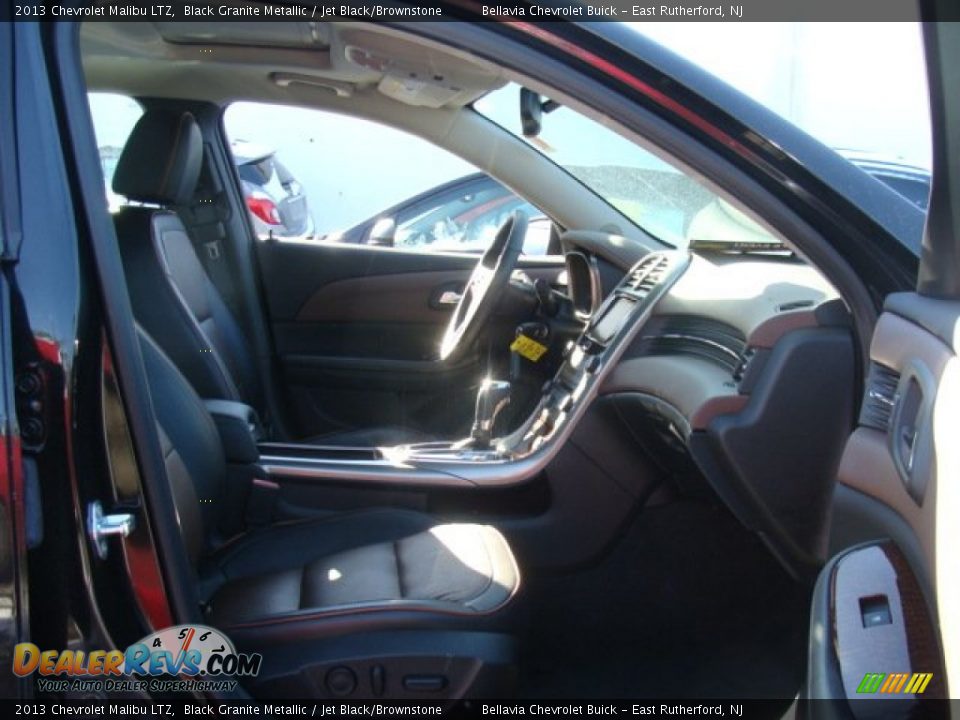 2013 Chevrolet Malibu LTZ Black Granite Metallic / Jet Black/Brownstone Photo #8