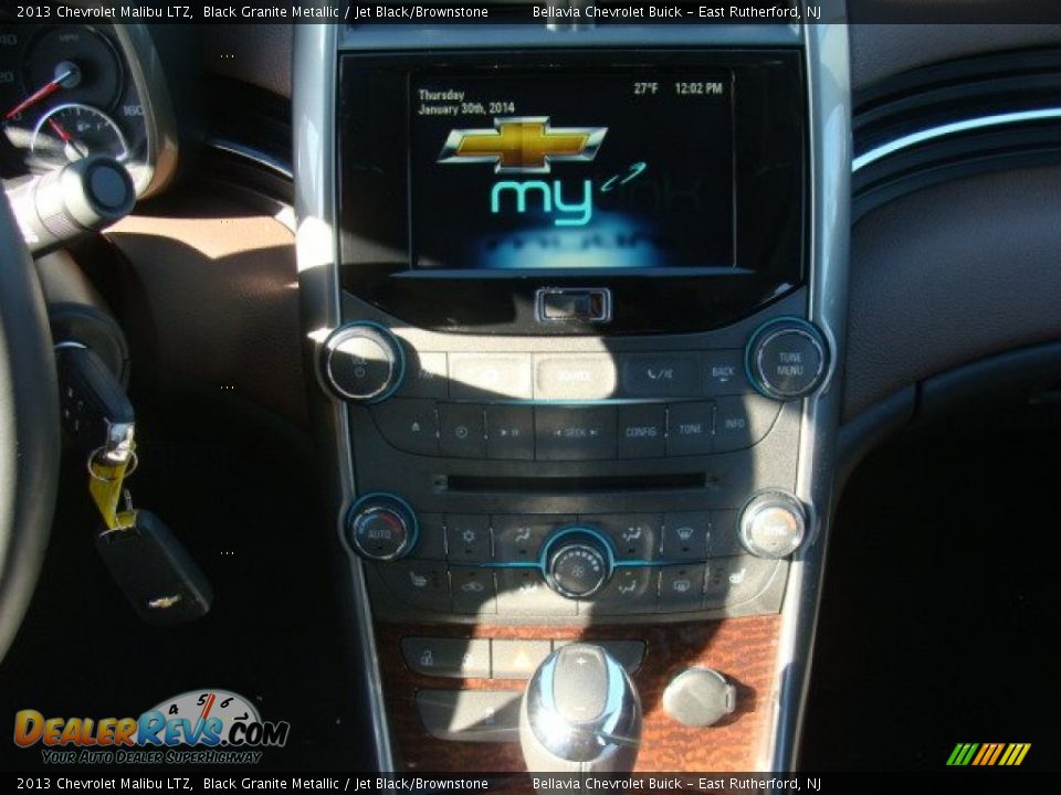 2013 Chevrolet Malibu LTZ Black Granite Metallic / Jet Black/Brownstone Photo #11