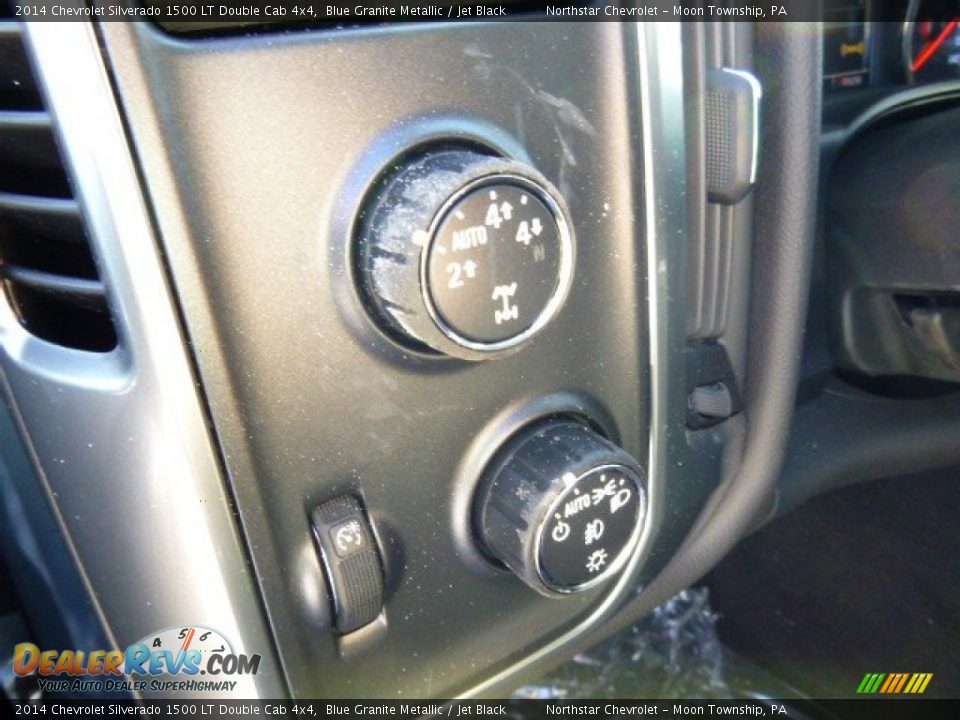 2014 Chevrolet Silverado 1500 LT Double Cab 4x4 Blue Granite Metallic / Jet Black Photo #15
