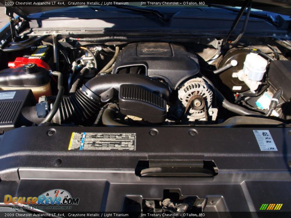 2009 Chevrolet Avalanche LT 4x4 Graystone Metallic / Light Titanium Photo #7
