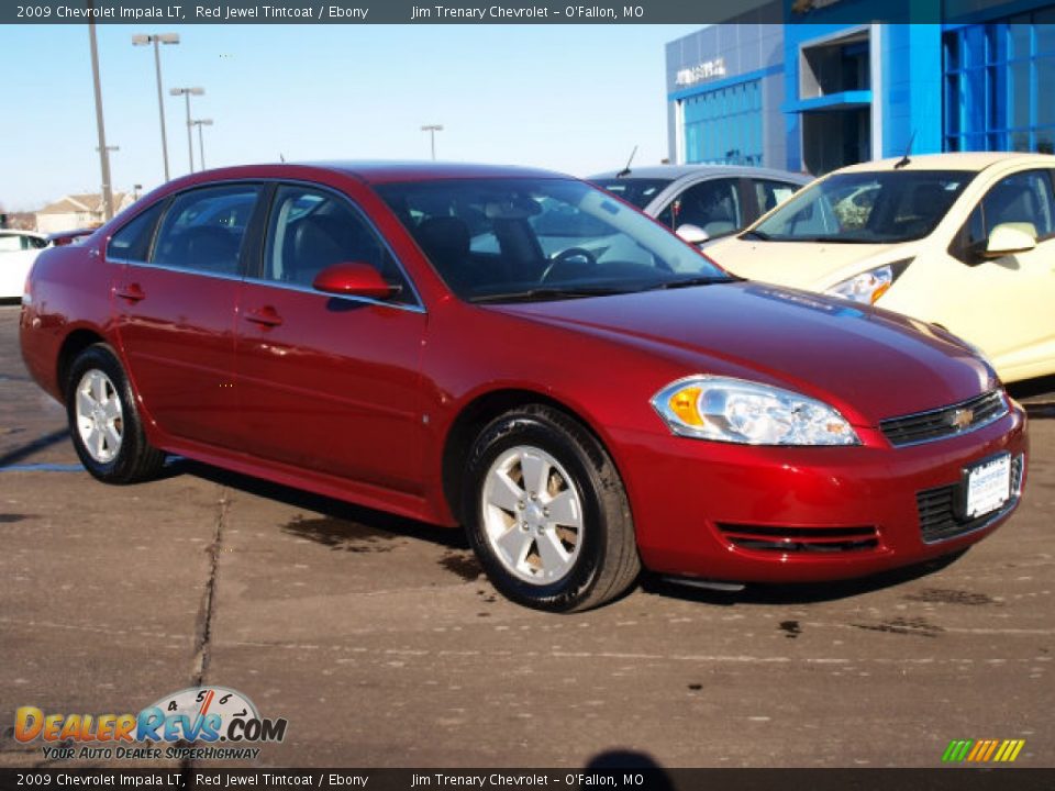 2009 Chevrolet Impala LT Red Jewel Tintcoat / Ebony Photo #2