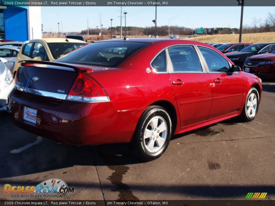 2009 Chevrolet Impala LT Red Jewel Tintcoat / Ebony Photo #3