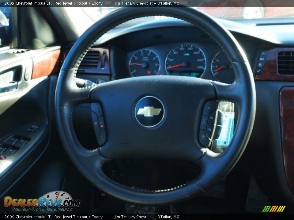 2009 Chevrolet Impala LT Red Jewel Tintcoat / Ebony Photo #11