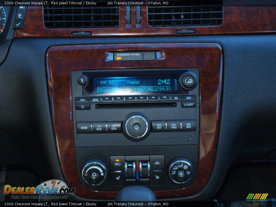 2009 Chevrolet Impala LT Red Jewel Tintcoat / Ebony Photo #12
