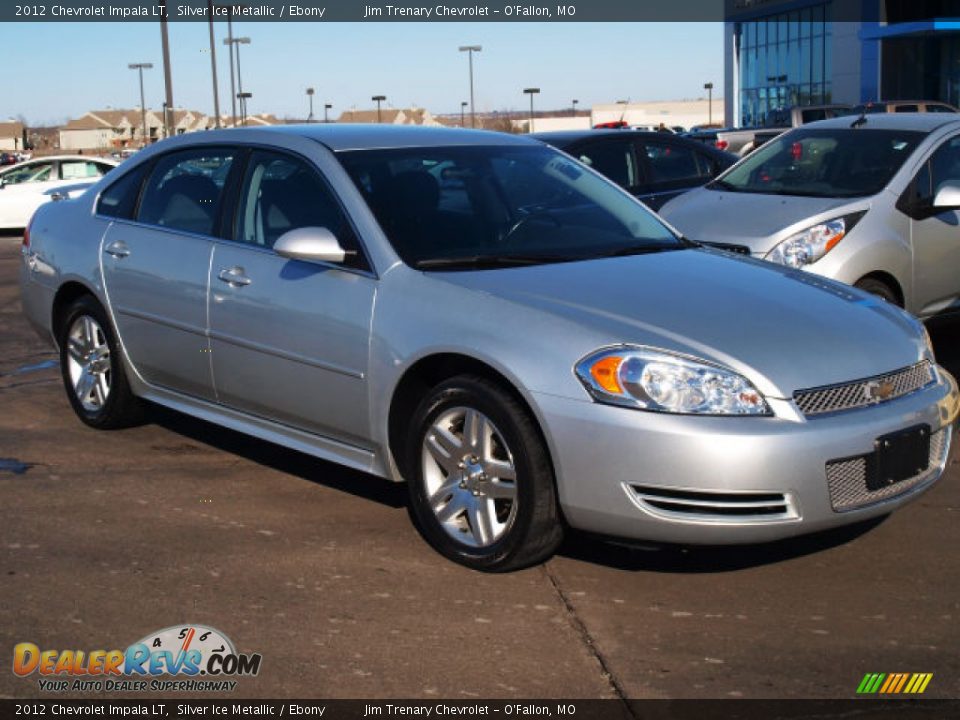 2012 Chevrolet Impala LT Silver Ice Metallic / Ebony Photo #2