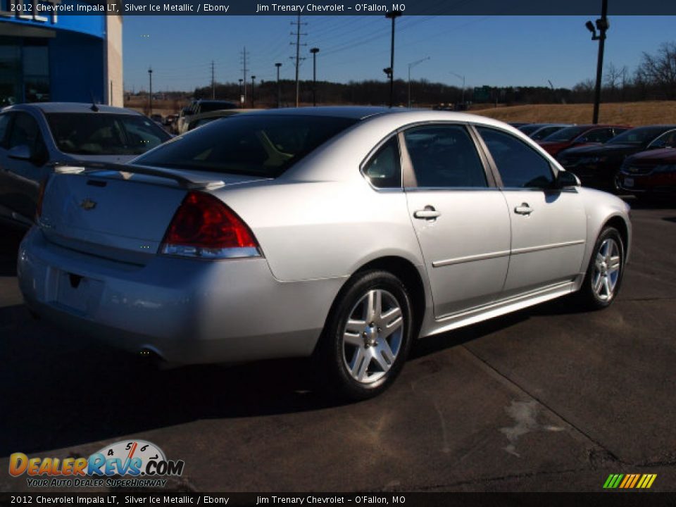 2012 Chevrolet Impala LT Silver Ice Metallic / Ebony Photo #3