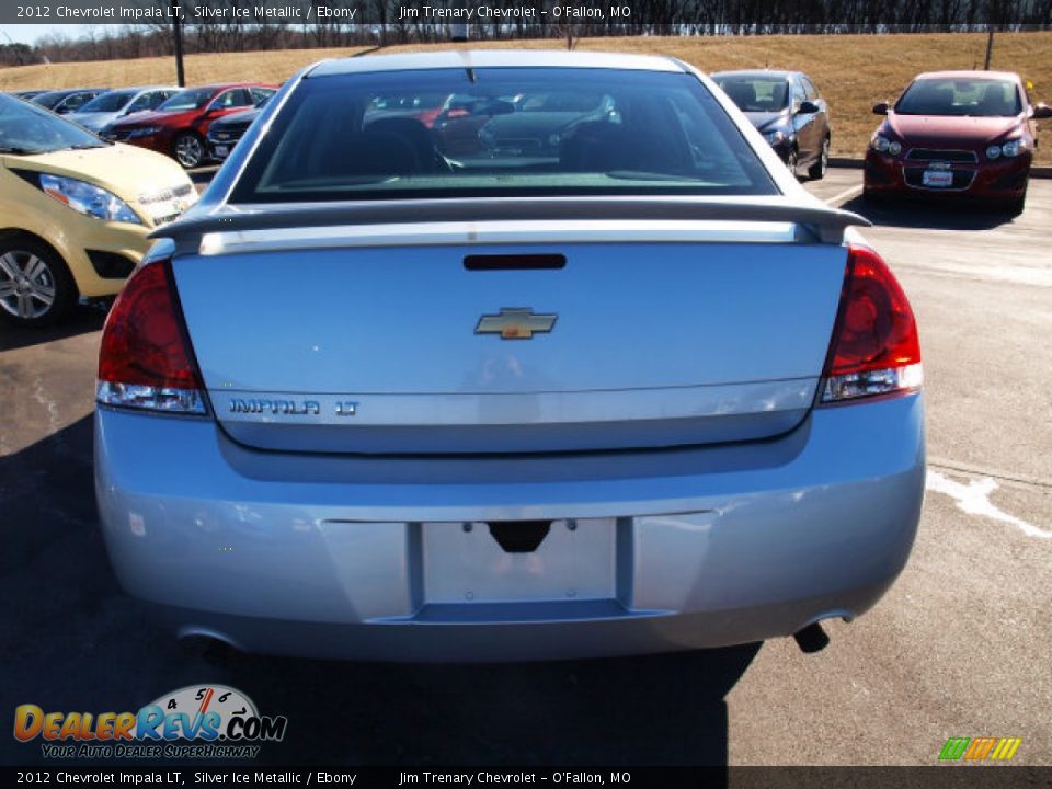 2012 Chevrolet Impala LT Silver Ice Metallic / Ebony Photo #6
