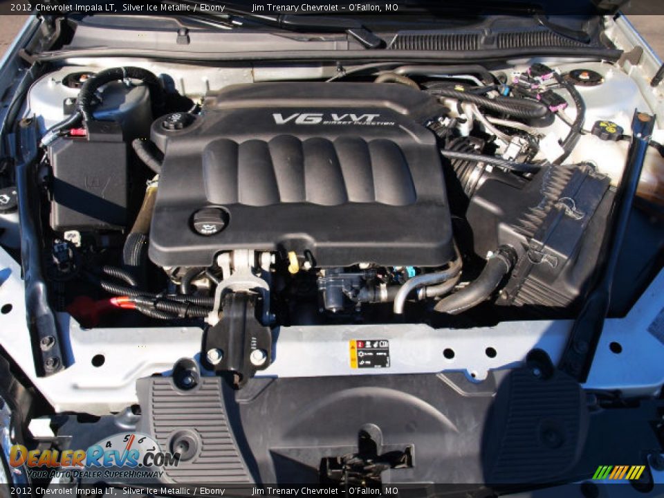 2012 Chevrolet Impala LT Silver Ice Metallic / Ebony Photo #7