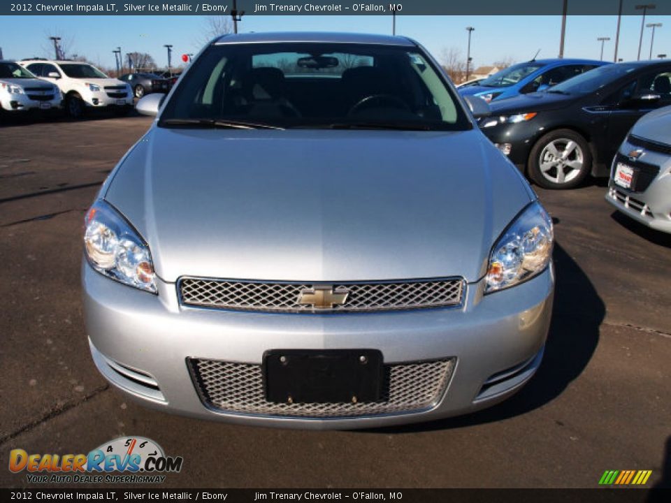 2012 Chevrolet Impala LT Silver Ice Metallic / Ebony Photo #8