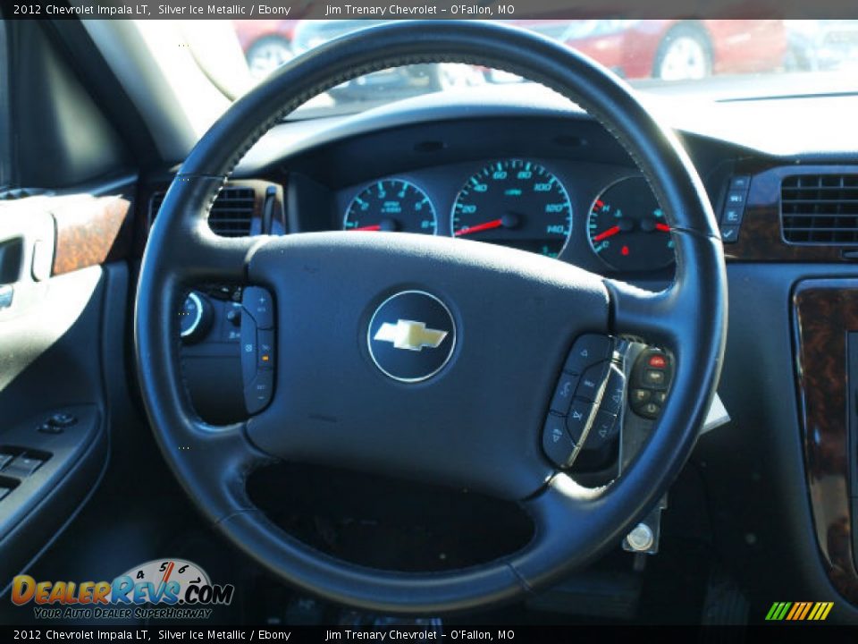 2012 Chevrolet Impala LT Silver Ice Metallic / Ebony Photo #11