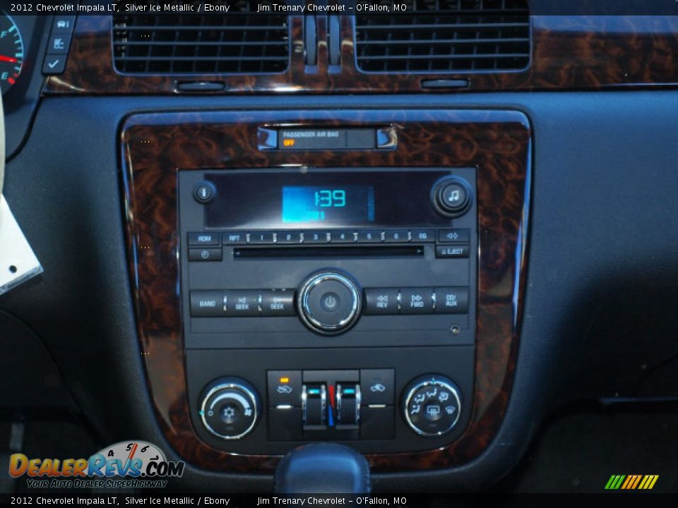 2012 Chevrolet Impala LT Silver Ice Metallic / Ebony Photo #12
