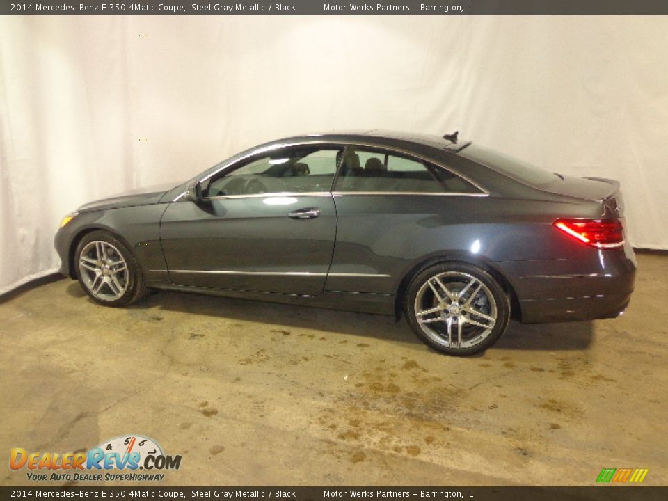 Steel Gray Metallic 2014 Mercedes-Benz E 350 4Matic Coupe Photo #4