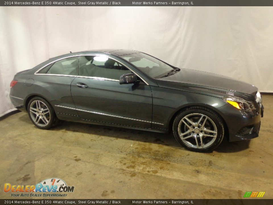 Steel Gray Metallic 2014 Mercedes-Benz E 350 4Matic Coupe Photo #9