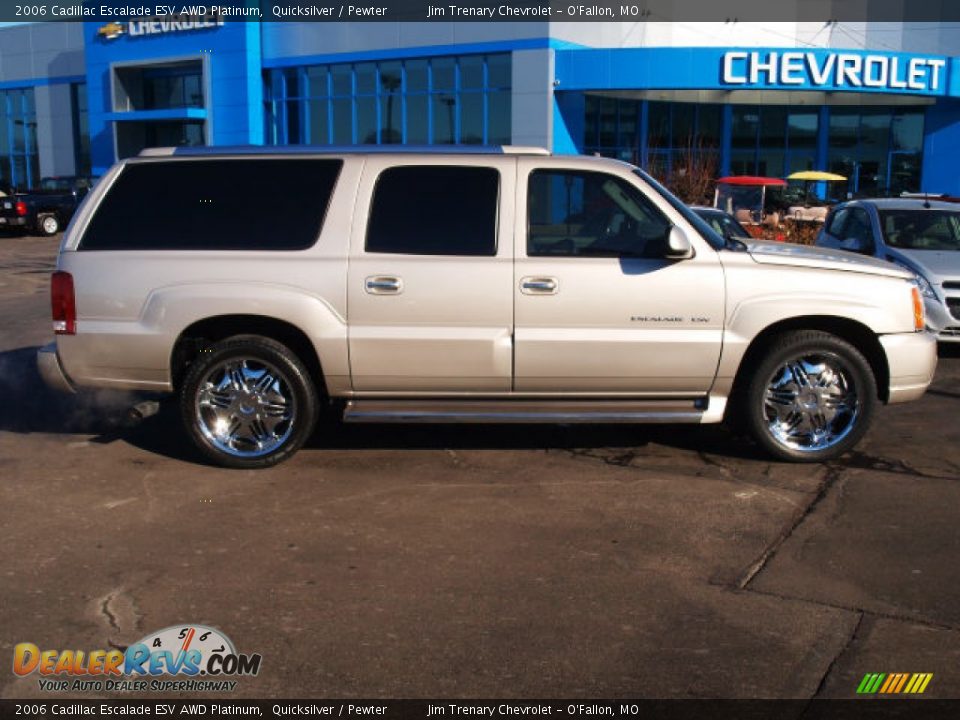 2006 Cadillac Escalade ESV AWD Platinum Quicksilver / Pewter Photo #1