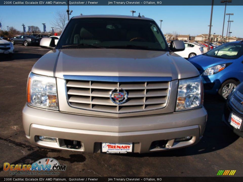 2006 Cadillac Escalade ESV AWD Platinum Quicksilver / Pewter Photo #8