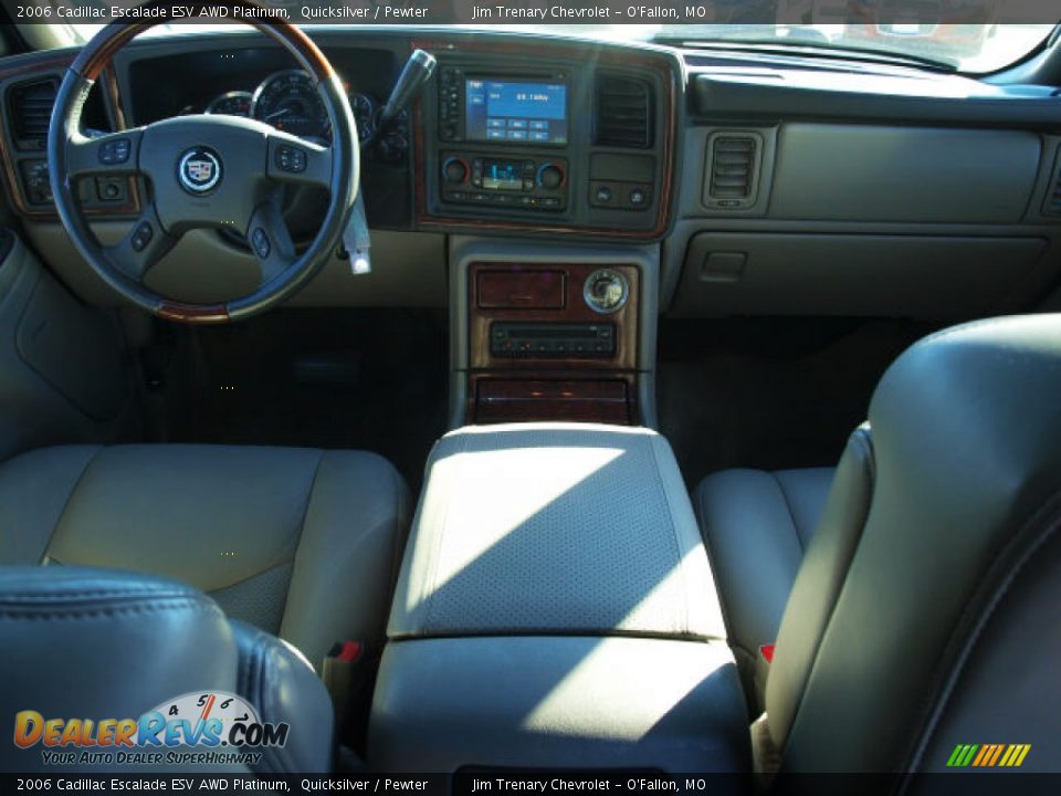 2006 Cadillac Escalade ESV AWD Platinum Quicksilver / Pewter Photo #10
