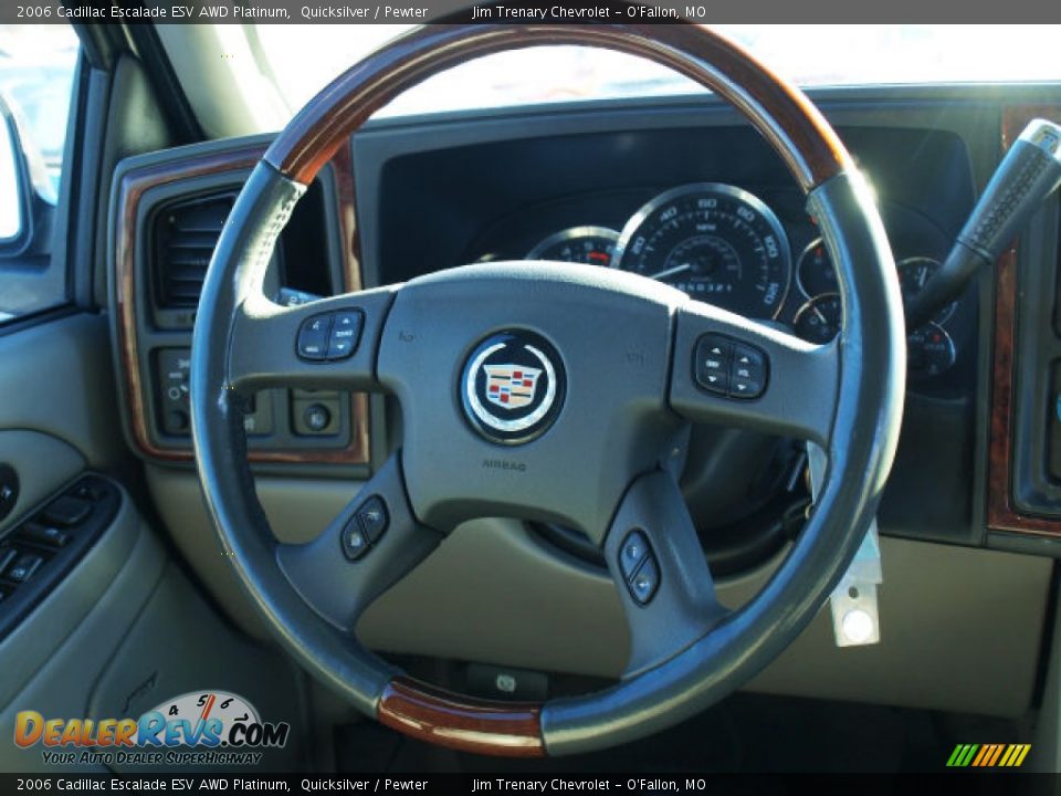 2006 Cadillac Escalade ESV AWD Platinum Quicksilver / Pewter Photo #11