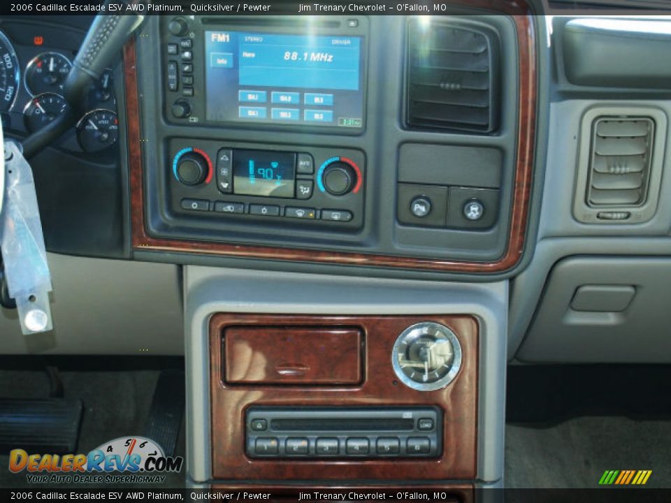 2006 Cadillac Escalade ESV AWD Platinum Quicksilver / Pewter Photo #12
