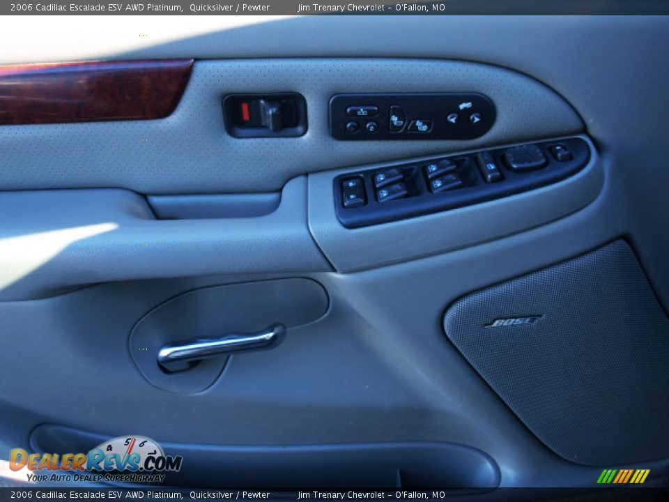 2006 Cadillac Escalade ESV AWD Platinum Quicksilver / Pewter Photo #15