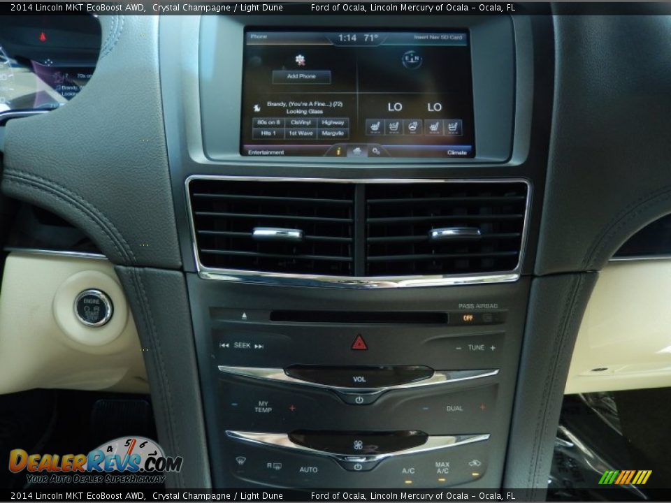 Controls of 2014 Lincoln MKT EcoBoost AWD Photo #11