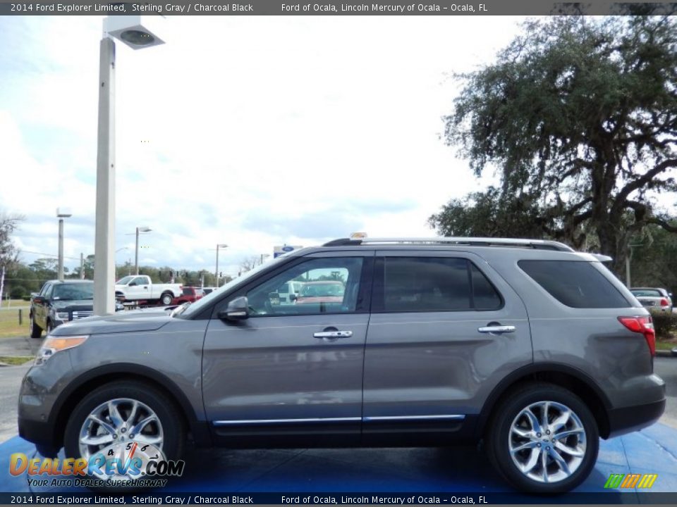 Sterling Gray 2014 Ford Explorer Limited Photo #2