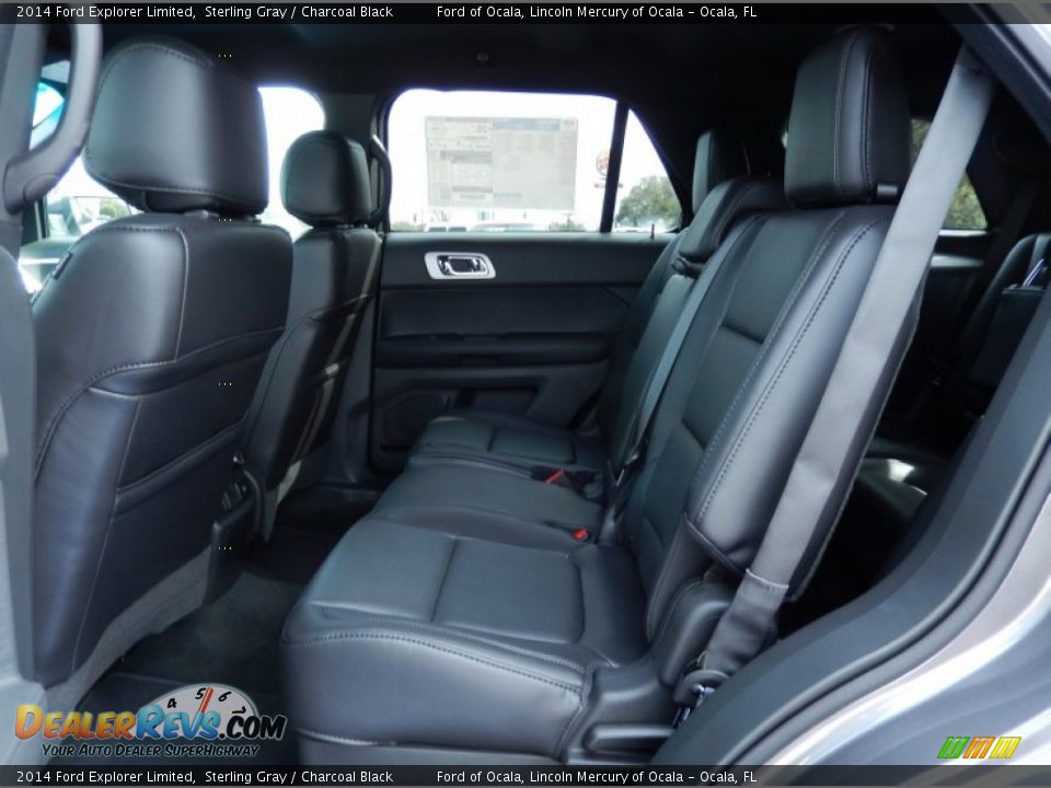 2014 Ford Explorer Limited Sterling Gray / Charcoal Black Photo #7