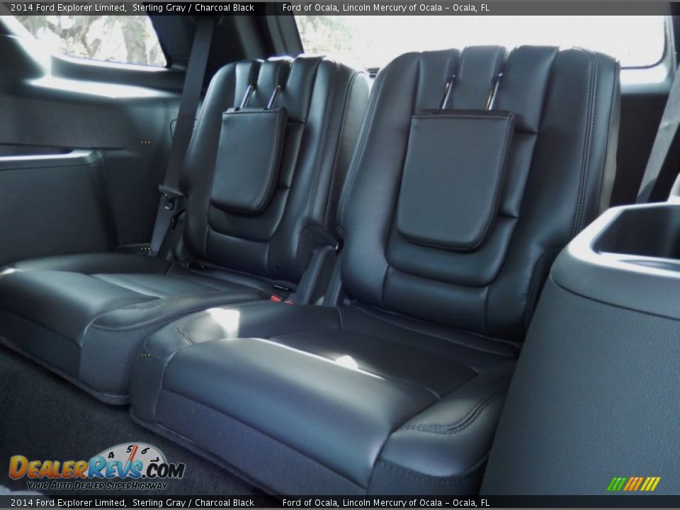 2014 Ford Explorer Limited Sterling Gray / Charcoal Black Photo #8