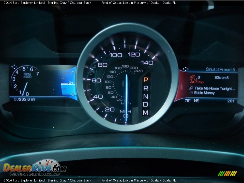 2014 Ford Explorer Limited Sterling Gray / Charcoal Black Photo #10