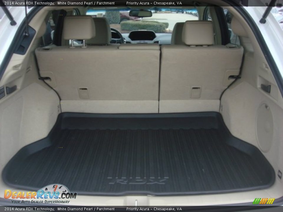 2014 Acura RDX Technology White Diamond Pearl / Parchment Photo #16