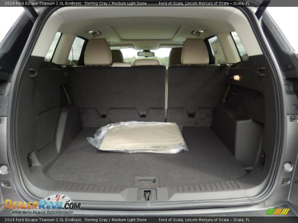 2014 Ford Escape Titanium 2.0L EcoBoost Sterling Gray / Medium Light Stone Photo #5