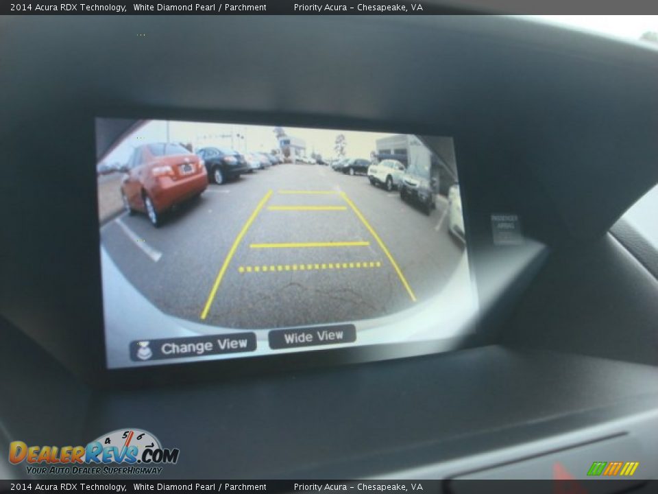 2014 Acura RDX Technology White Diamond Pearl / Parchment Photo #19