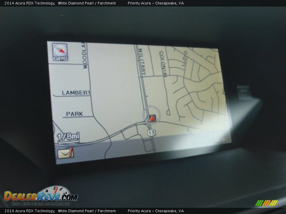 2014 Acura RDX Technology White Diamond Pearl / Parchment Photo #20