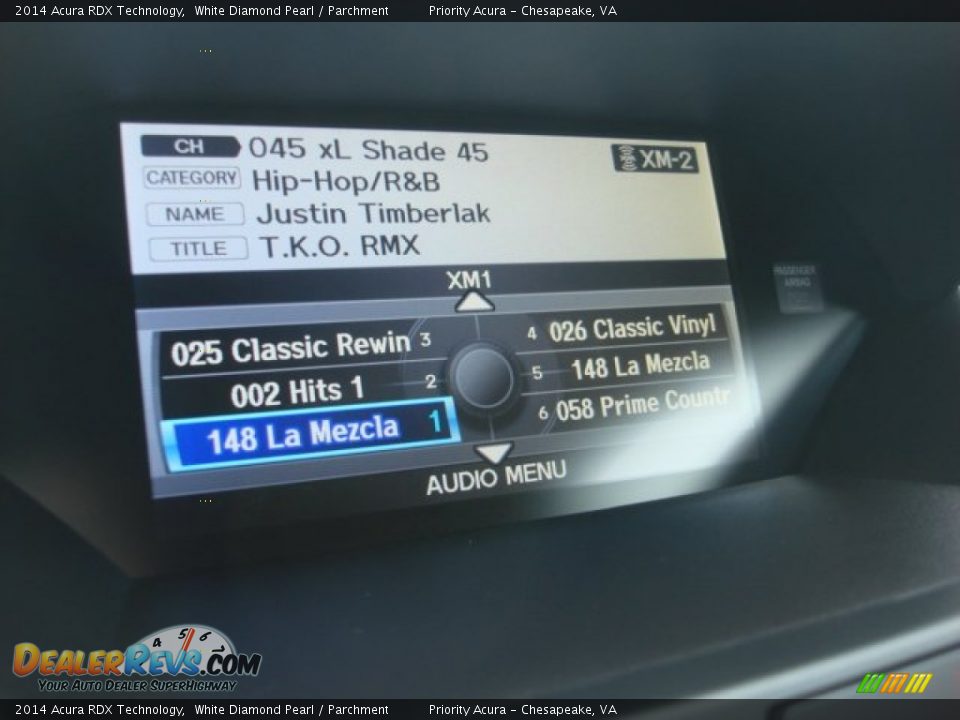 2014 Acura RDX Technology White Diamond Pearl / Parchment Photo #21