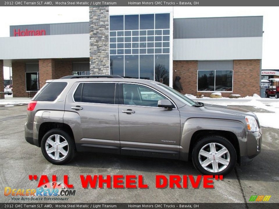 2012 GMC Terrain SLT AWD Mocha Steel Metallic / Light Titanium Photo #1