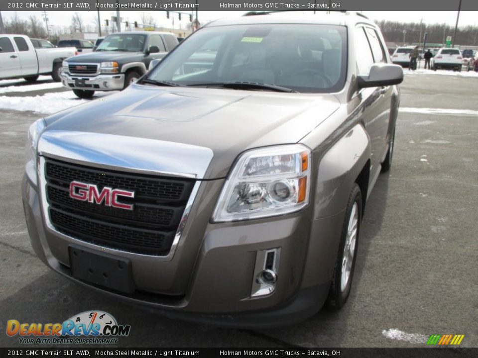 2012 GMC Terrain SLT AWD Mocha Steel Metallic / Light Titanium Photo #3