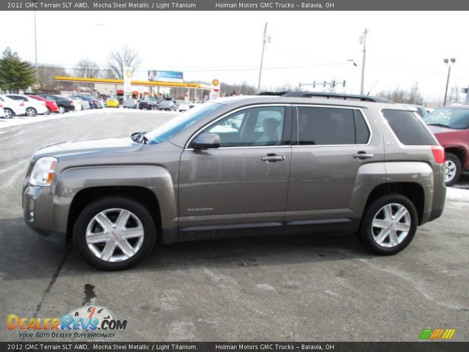 2012 GMC Terrain SLT AWD Mocha Steel Metallic / Light Titanium Photo #4