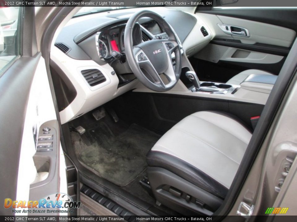 2012 GMC Terrain SLT AWD Mocha Steel Metallic / Light Titanium Photo #6