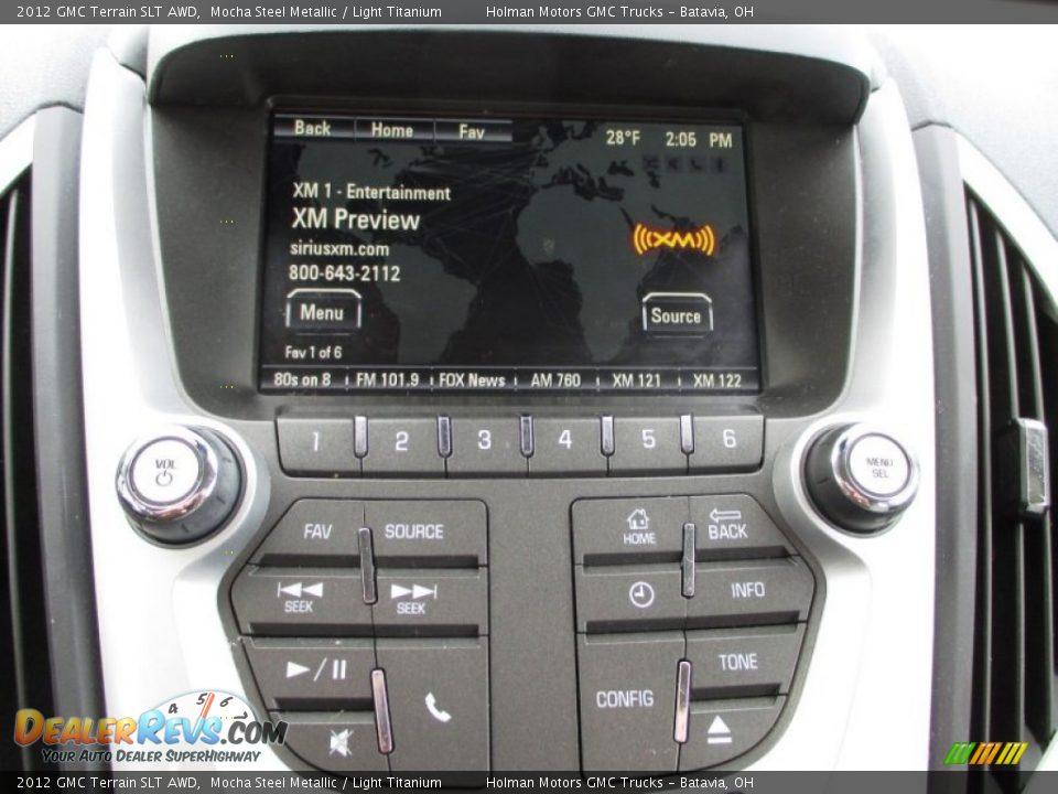 2012 GMC Terrain SLT AWD Mocha Steel Metallic / Light Titanium Photo #10