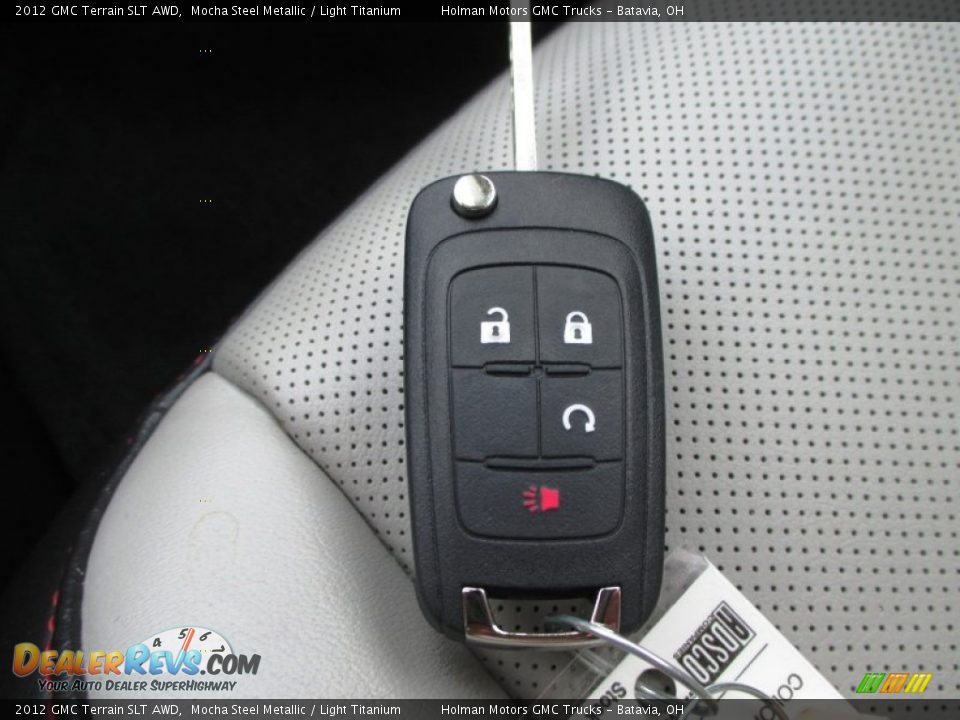 2012 GMC Terrain SLT AWD Mocha Steel Metallic / Light Titanium Photo #13