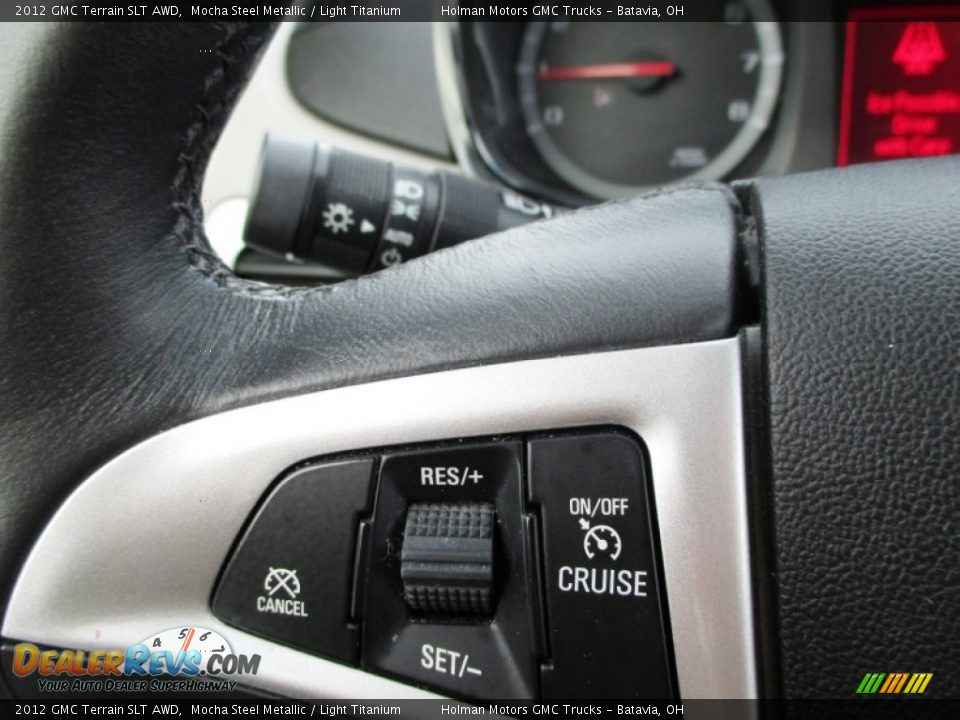 2012 GMC Terrain SLT AWD Mocha Steel Metallic / Light Titanium Photo #15