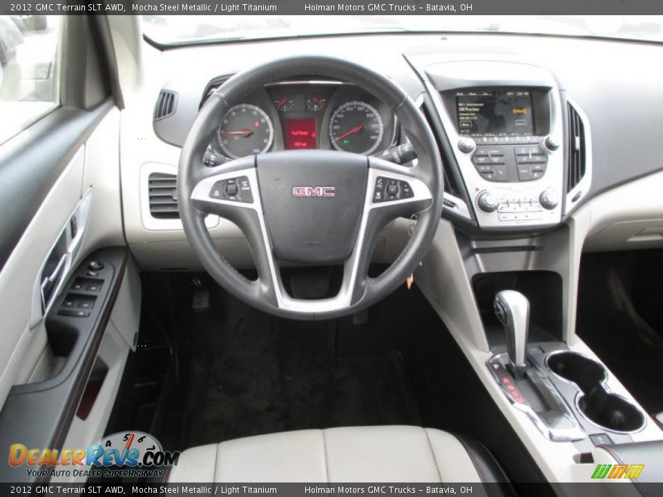2012 GMC Terrain SLT AWD Mocha Steel Metallic / Light Titanium Photo #20