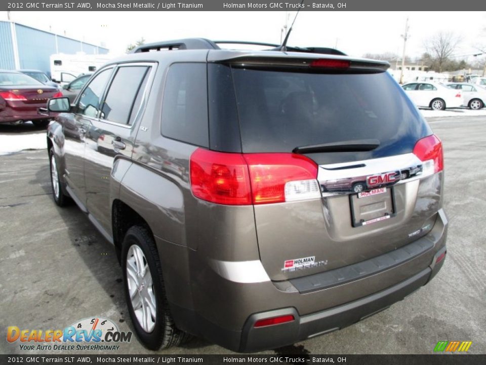 2012 GMC Terrain SLT AWD Mocha Steel Metallic / Light Titanium Photo #23