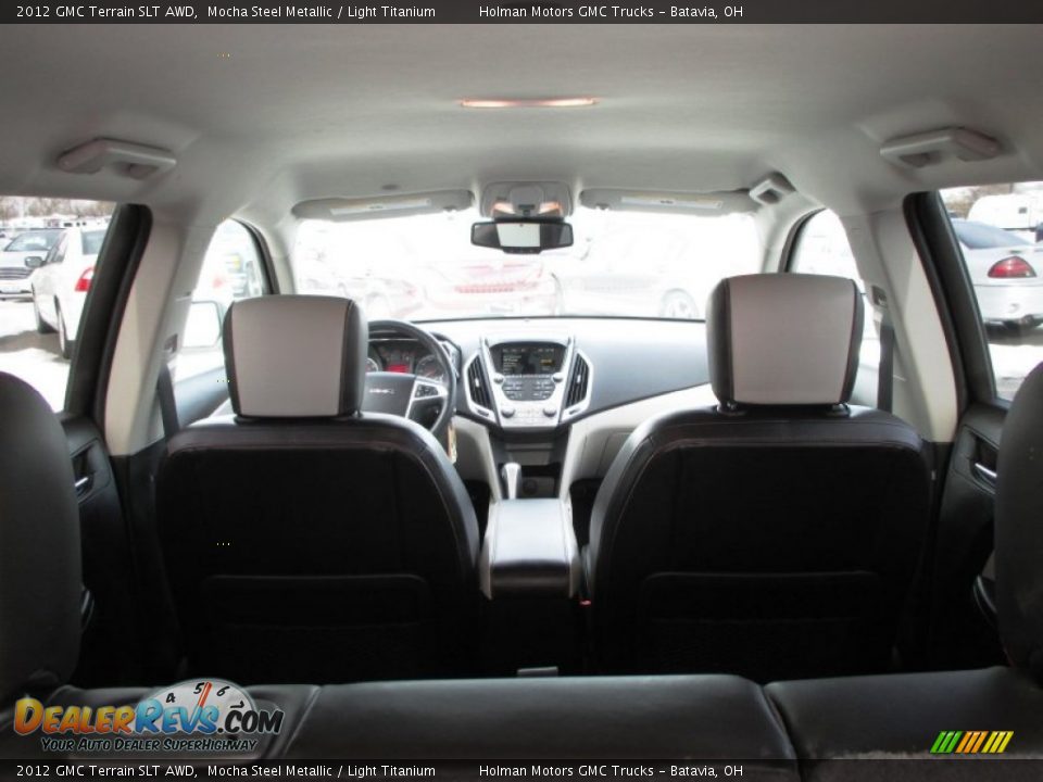 2012 GMC Terrain SLT AWD Mocha Steel Metallic / Light Titanium Photo #25