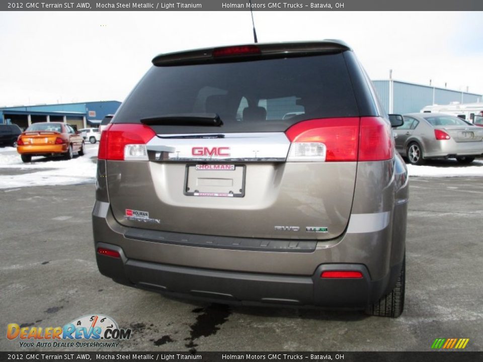 2012 GMC Terrain SLT AWD Mocha Steel Metallic / Light Titanium Photo #27
