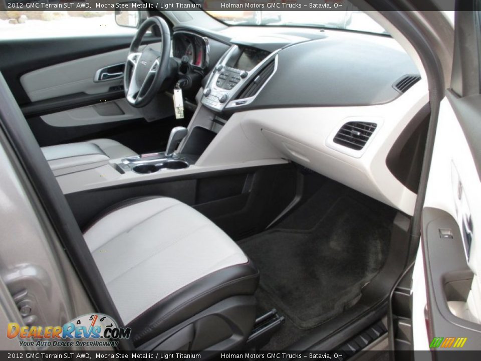 2012 GMC Terrain SLT AWD Mocha Steel Metallic / Light Titanium Photo #30