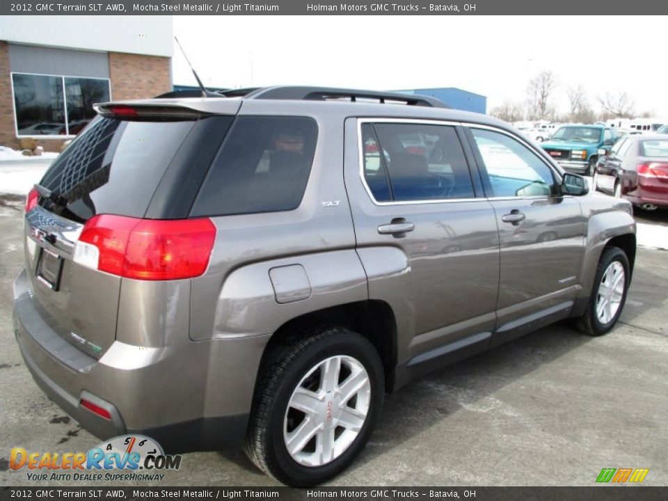 2012 GMC Terrain SLT AWD Mocha Steel Metallic / Light Titanium Photo #32
