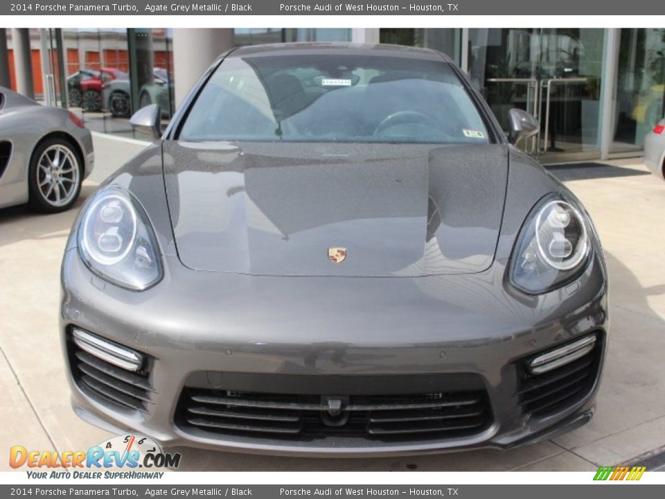 Agate Grey Metallic 2014 Porsche Panamera Turbo Photo #2